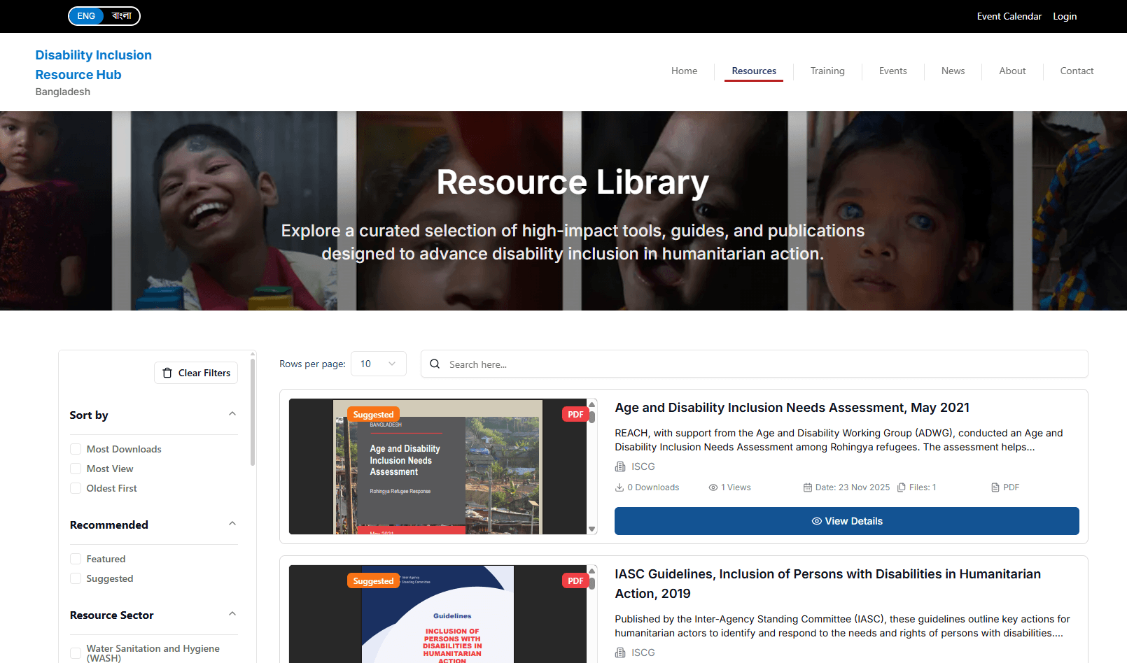 Disability Inclusion Resource Hub — 2