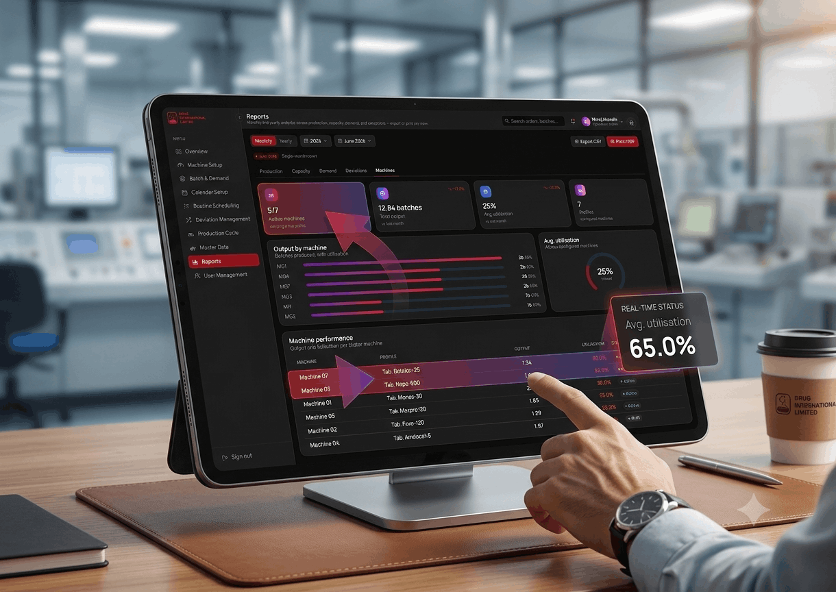 DIL - Production Planning Management System
